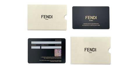 who sells fake fendi|fendi authenticity card.